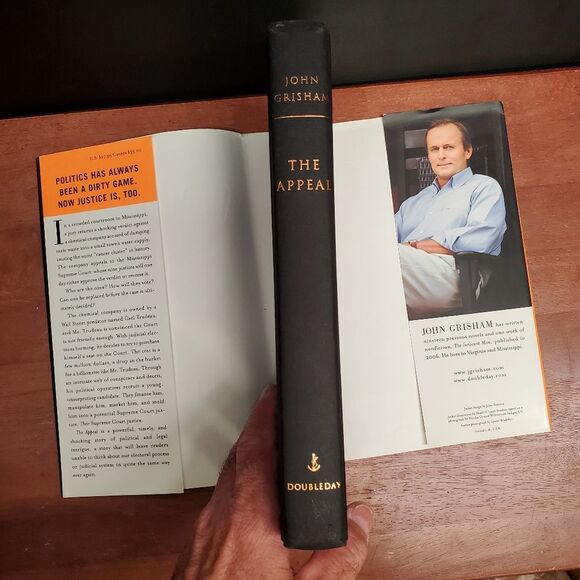The Appeal John Grisham Hardcover Book First Edition - Picture 8 of 12